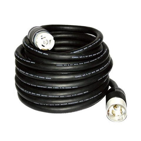 CEP 6400M 100 foot temp pwr cord (rubber)