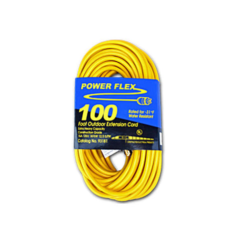 CEP 93151 Power Flex 100' Outdoor Extension Cord, Twist Lock