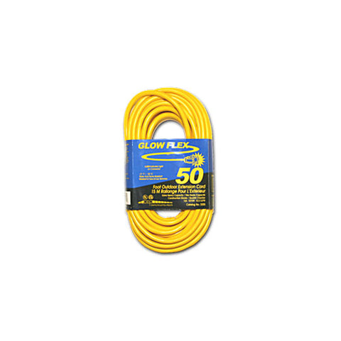 CEP 93155 50? Extension Cord, 12/3 Gauge, STW, Twist Lock